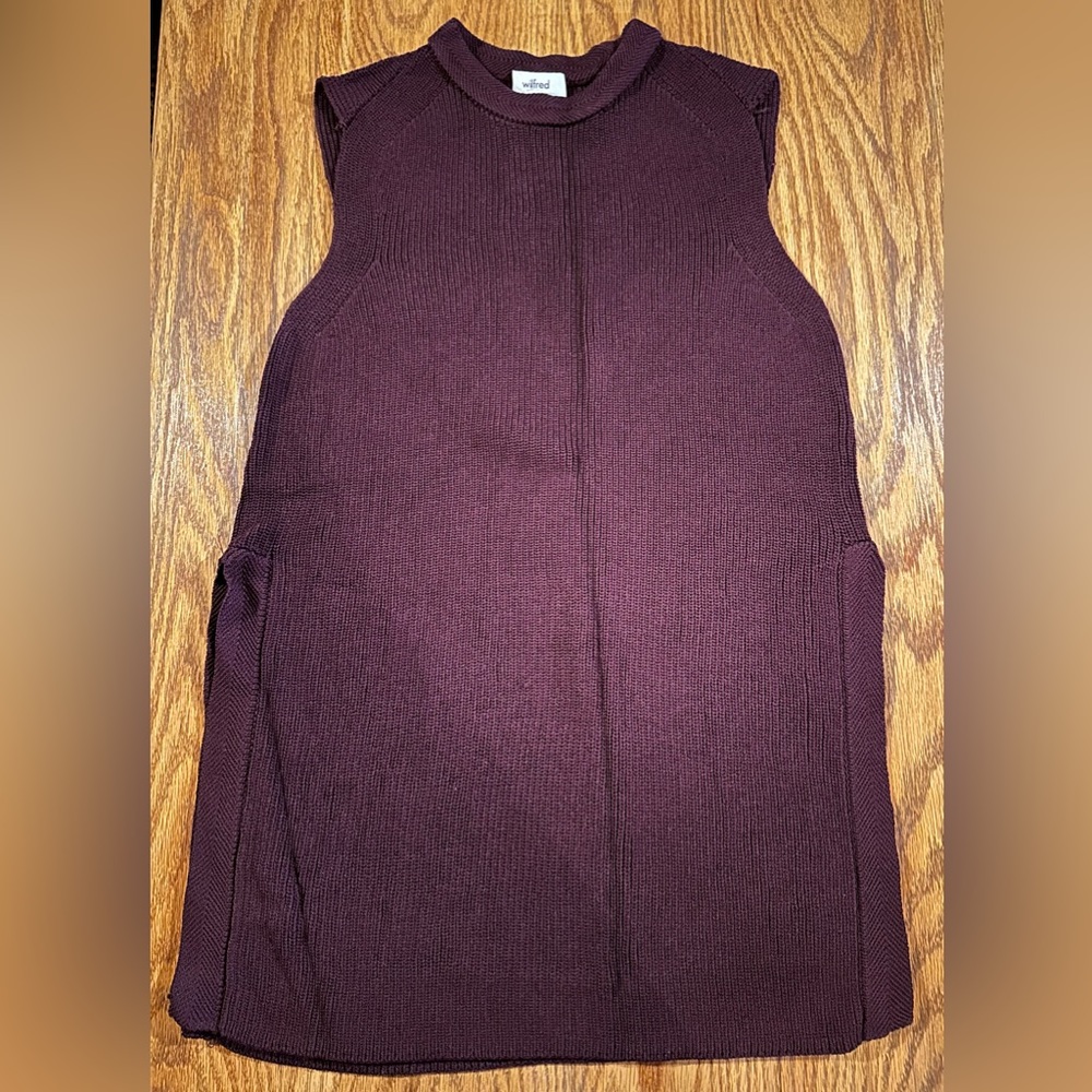Aritzia Wilfred Palmier Sleeveless Sweater